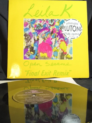 Leila K. Open Sesame Plutone Remixes vinyl used