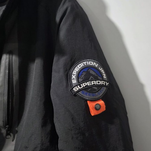 Superdry jacket black like new, size L