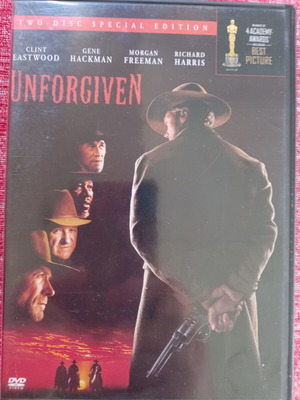 Unforgiven 1992 διπλό DVD σαν καινούργιο, δράμα με υπότιτλους