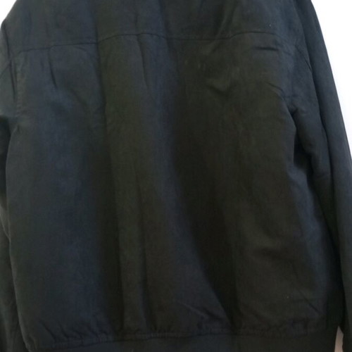 Men's jacket new thin with suede-like texture size M