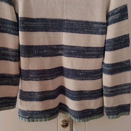 Cotton knitted blouse used