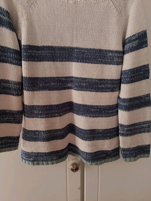 Cotton knitted blouse used