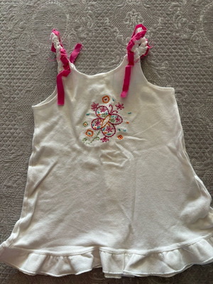 Baby dress white 12-18 months used