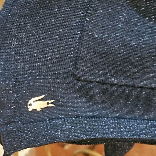 Lacoste women's cardigan like new, blue, size L