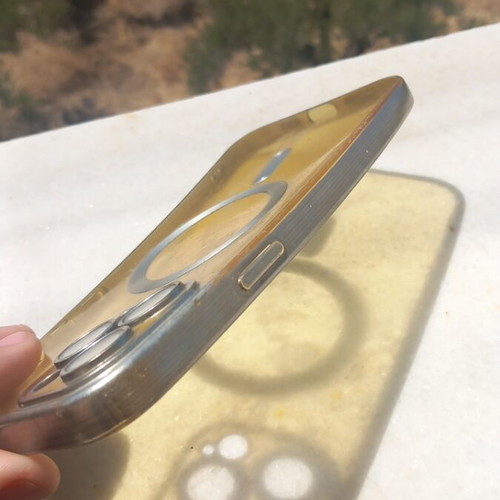 iPhone 12Pro - 14Pro case used with plastic damage from sun