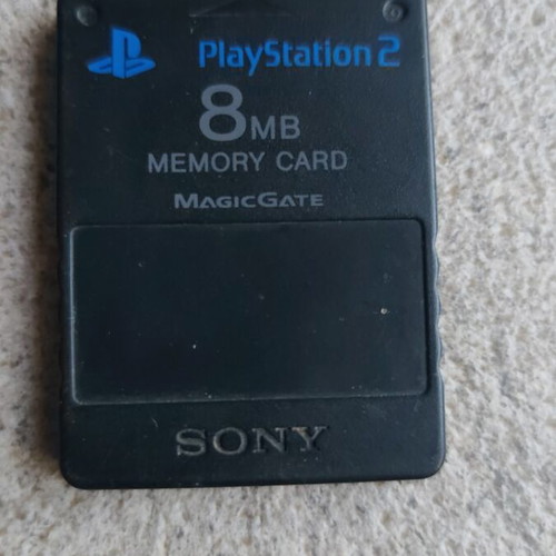 PlayStation 2 Memory Card used, functional