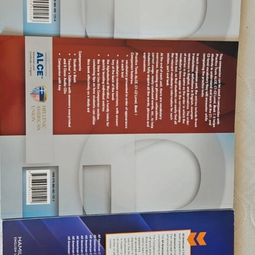 English practice books C1-C2 level, set of 3