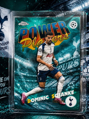 Topps Chrome Numbered Card Dominic Solanke