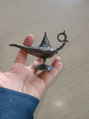 Aladdin Incense Burner-Lamp new, unique decorative item