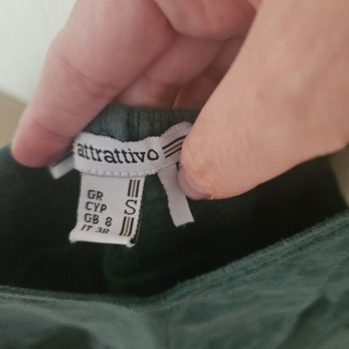 Attrattivo long cypress dress used, size S with elastic back