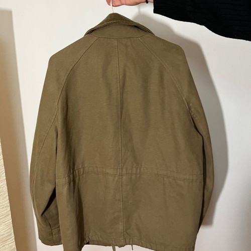 Zara military jacket like new, size L, beige