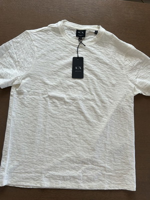 Armani Exchange T-shirt, άσπρο, μέγεθος M
