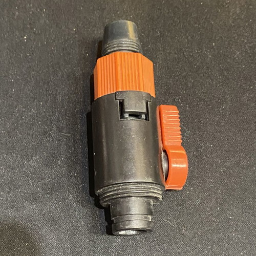 Plastic flow control valve for watering hose new