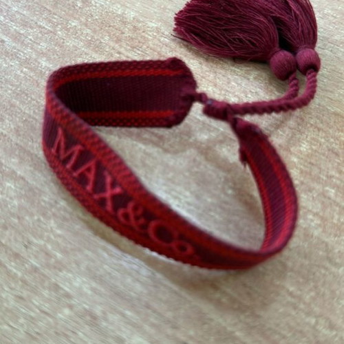 Max&Co. bracelet like new, red