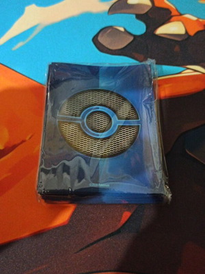 Pokemon card sleeves, sealed