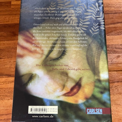 Μυθιστόρημα Stephanie Meyer γερμανικό σαν καινούργιο, σειρά 5 βιβλίων