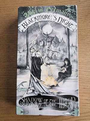 Blackmore's Night Shadow of the Moon VHS used, rock