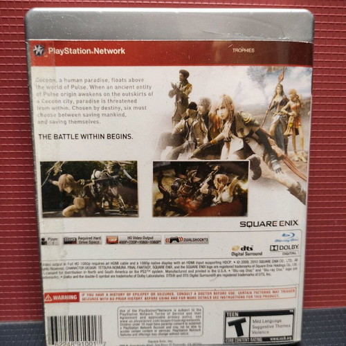 Final Fantasy XIII Platinum for PS3 used