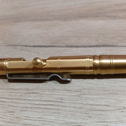 Brass Tactical Pen new