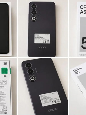 Oppo A5 smartphone new, 4 GB RAM, 128 GB storage, triple rear camera