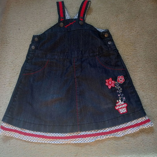 Denim baby skirt 18 months 81cm Orchestra like new