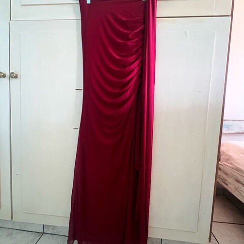 Almond Muse corset skirt set new, red