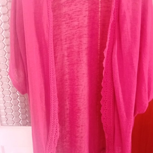Pink summer trikaki top, like new, stylish