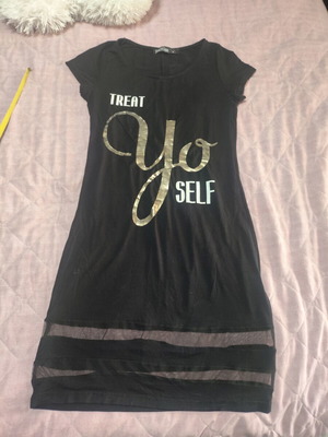 Benissimo black dress like new, size M
