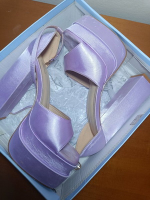 Lilac shoes size 40 like new