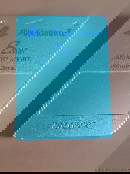 Ps2 memory card silver