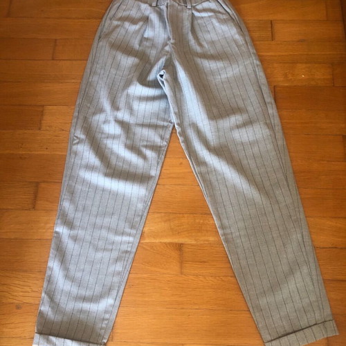 Bershka striped pants like new with pockets