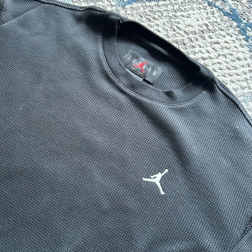 Jordan pullover sweatshirt new, black, size S