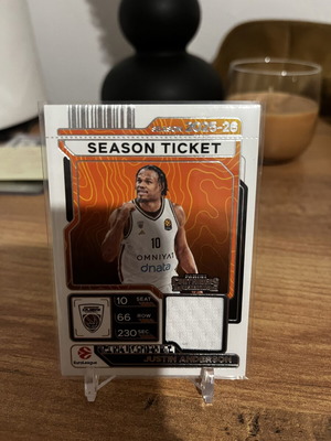 Panini Contenders Euroleague 2025-2026 Base Patch Card like new