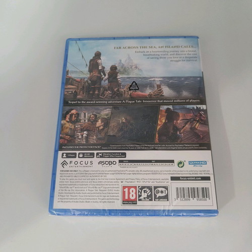 A Plague Tale Requiem sealed game for PS5 new