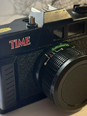 Φωτογραφική μηχανή Time μεταχειρισμένη, vintage σχεδιασμός 1980–1990