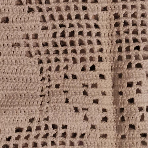 Knitted Kalimera table linen like new, handmade
