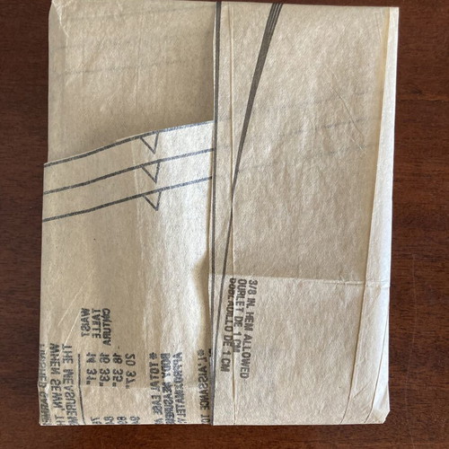 Simplicity πατρόν ραπτικής 9716 vintage εμπρός φούστας 1980 σαν καινούργιο