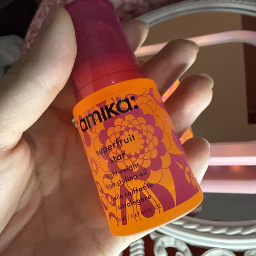 Amika! Superfruit Star ελαφρύ λάδι styling για τα μαλλιά