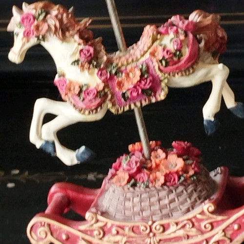 Decorative rocking horse that plays music new