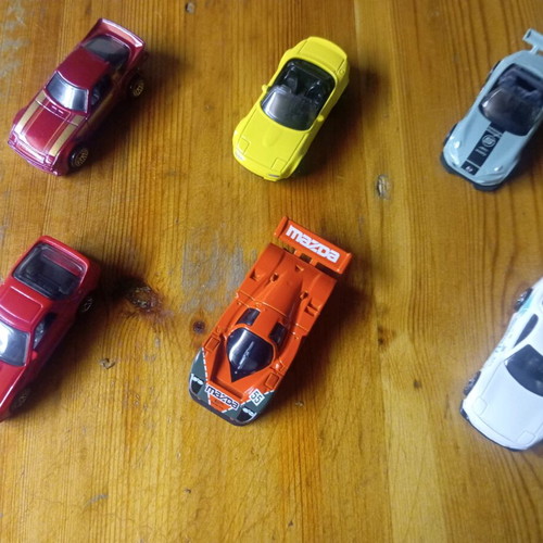 Mazda Hot Wheels set like new