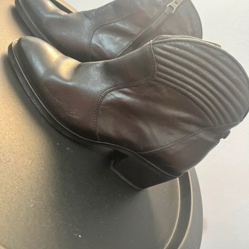 Tommy Hilfiger black cowboy boots like new, size 36
