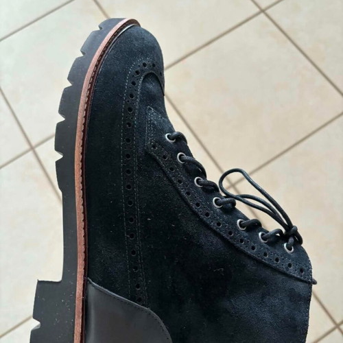 Aetrex Anatomical Orthotic Leather Suede Waterproof Ankle Boots Size 38 New