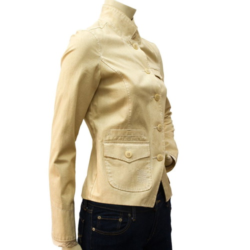 Women’s Earl Jeans beige jacket used, size P