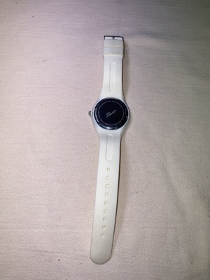 Women's white wristwatch