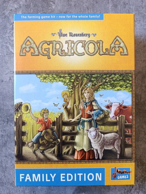 Agricola Family Edition board game used
