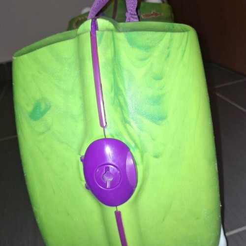 Trunki children's travel suitcase like new green
