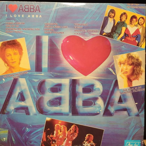ABBA I Love Abba vinyl used 1984
