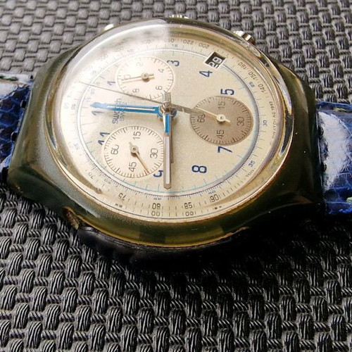 Swatch Chrono Alarm SON401 Point d'Orgue AG1997 used collectible watch