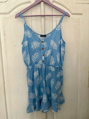 Jumpsuit σαν καινούργιο, μέγεθος Large, μπλε τιρκουάζ