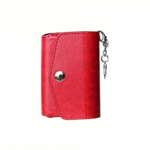 Protective case for heated cigarette pack red new